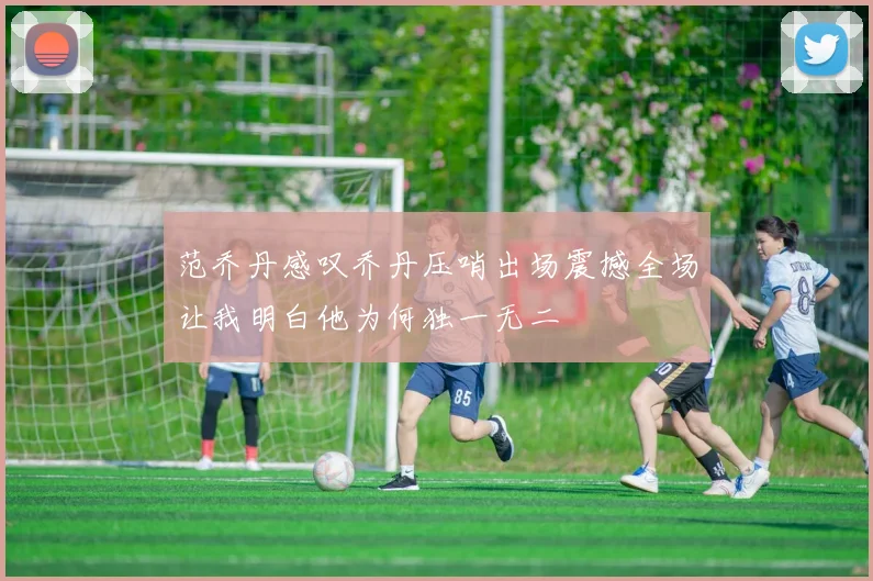 范乔丹感叹乔丹压哨出场震撼全场让我明白他为何独一无二